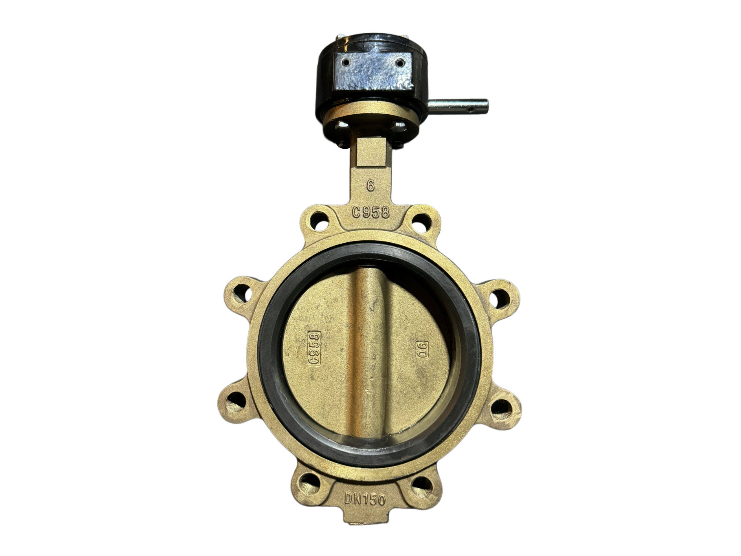 B148 C95800 Aluminum Bronze Lugged Butterfly Valve