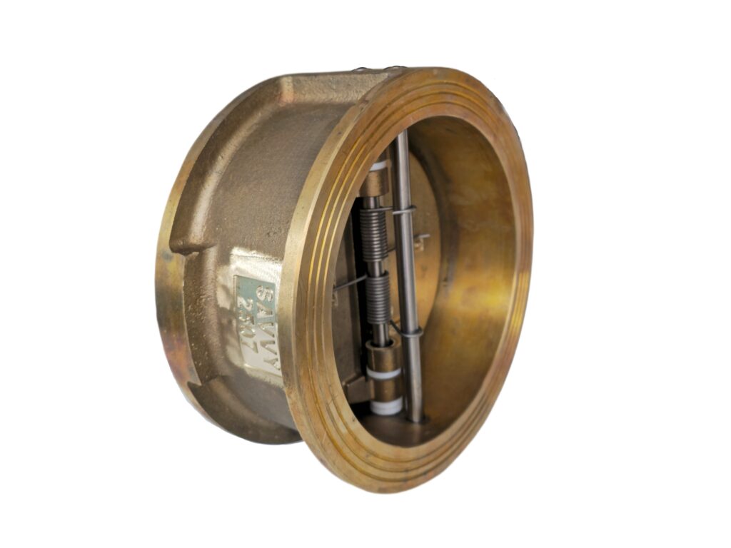 B148 C95800 (2507) Dual Disc Wafer Check Valve Archives - Savvy Valves