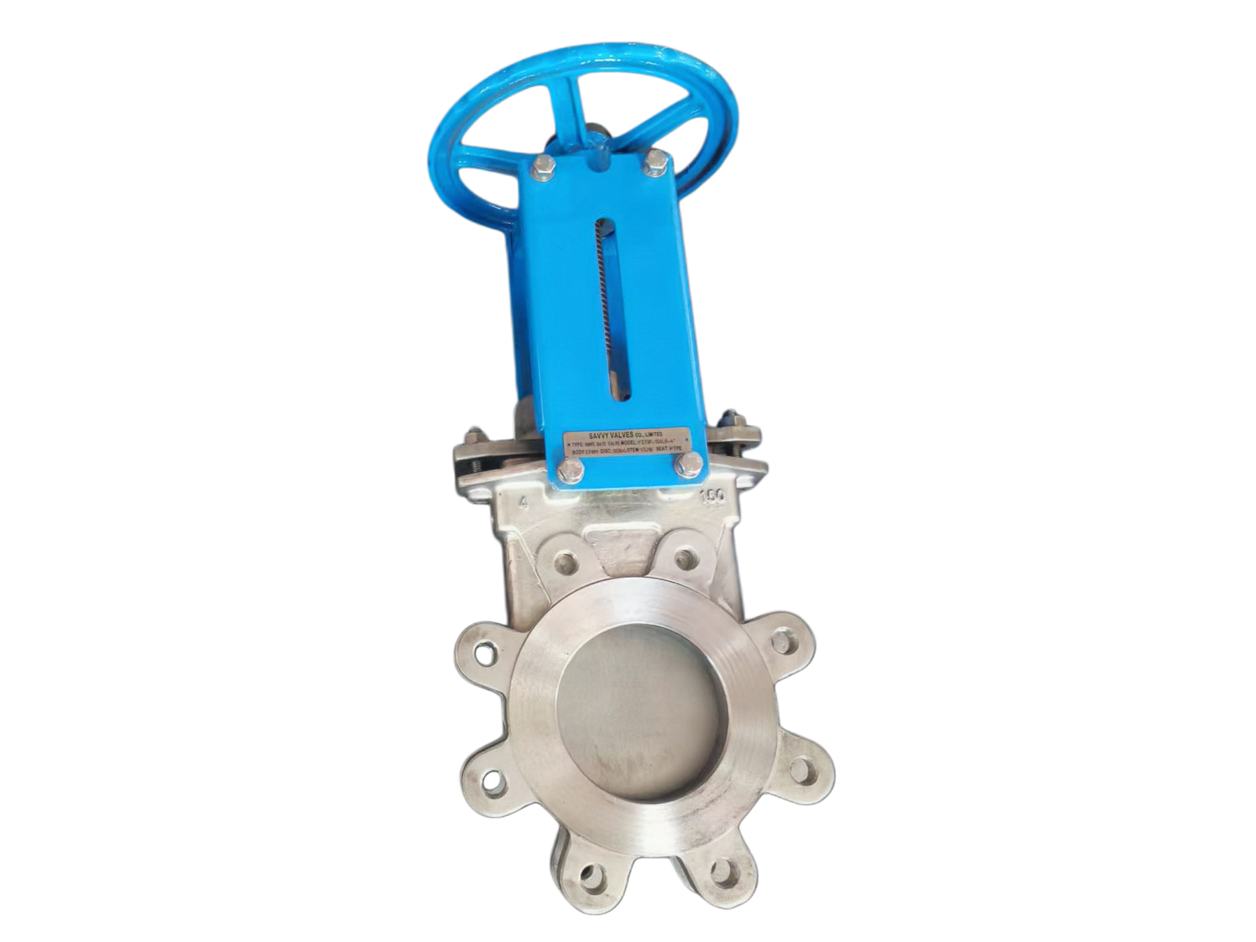 8"-150LB-Lugged 316SS Knife Gate Valve