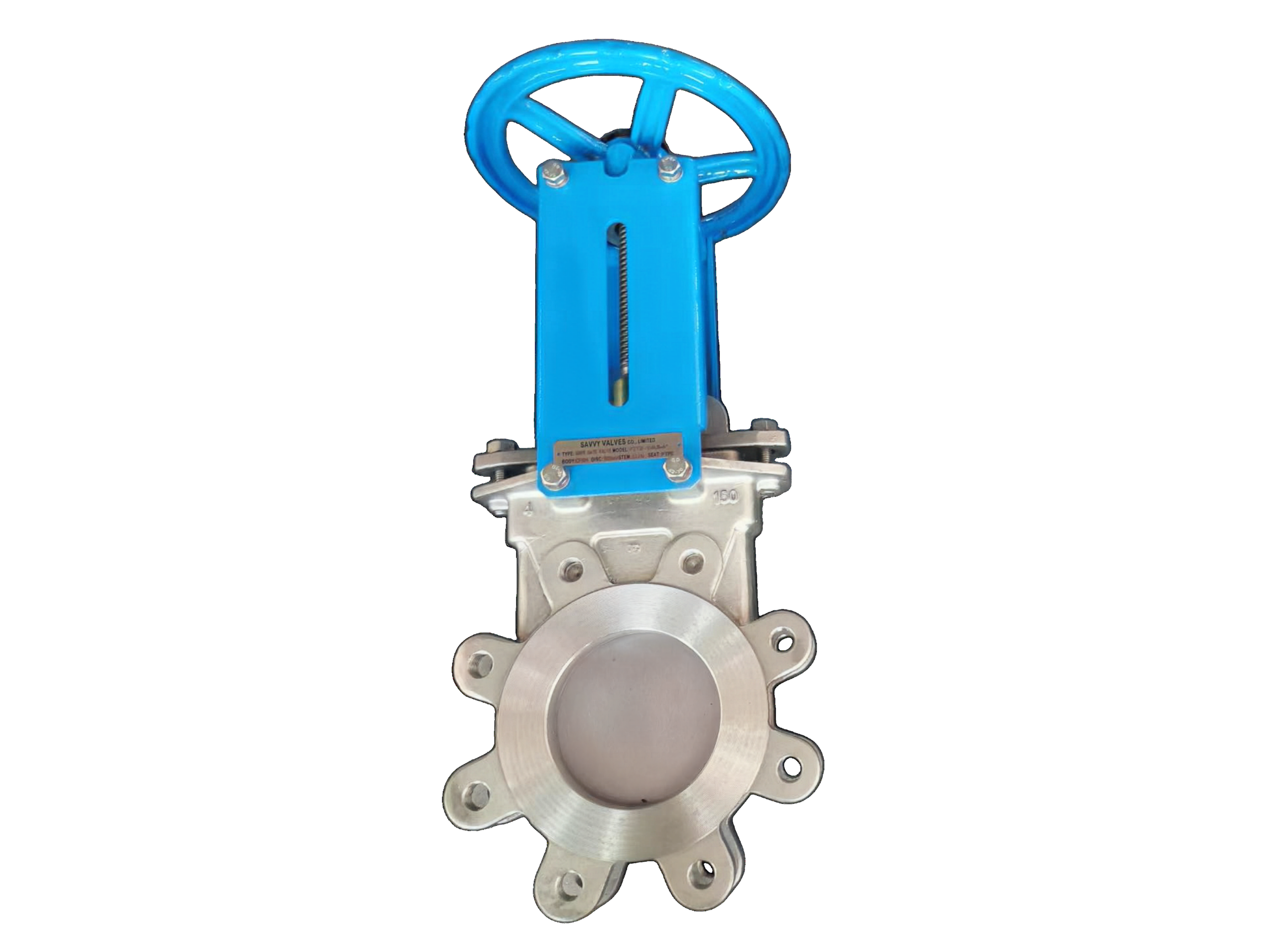 8"-150LB-Lugged 316SS Knife Gate Valve - Image 2