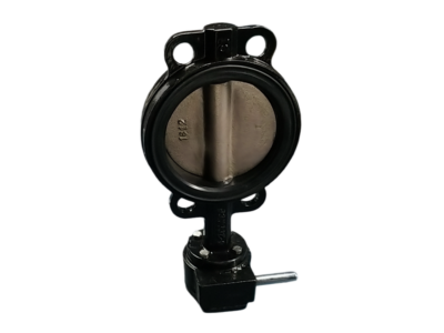 Loose Liner Wafer-Type Butterfly Valve c/w Gear
