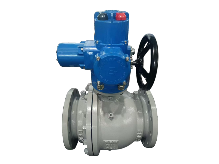 DN250-PN16-RF Motorised Trunnion Ball Valve