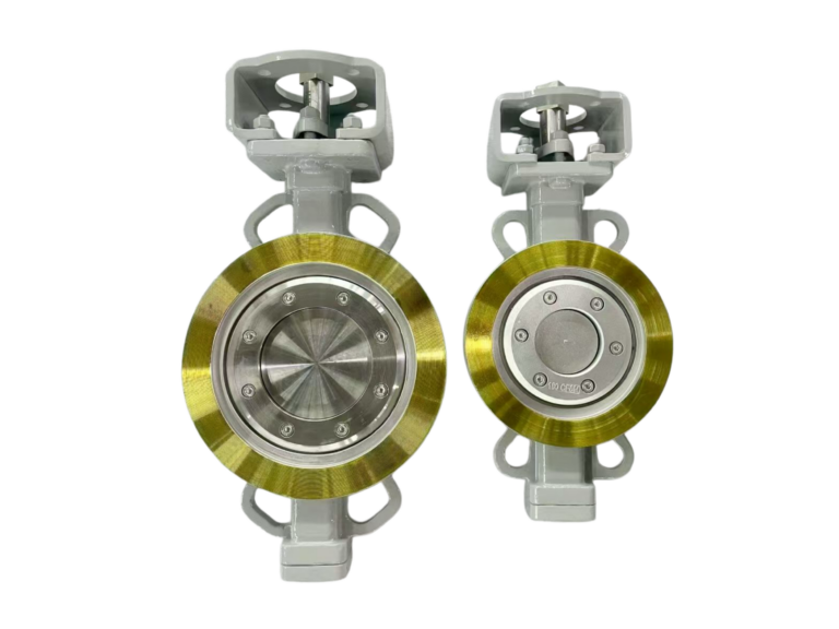 Multi-drilled wafer type triple offset butterfly valve