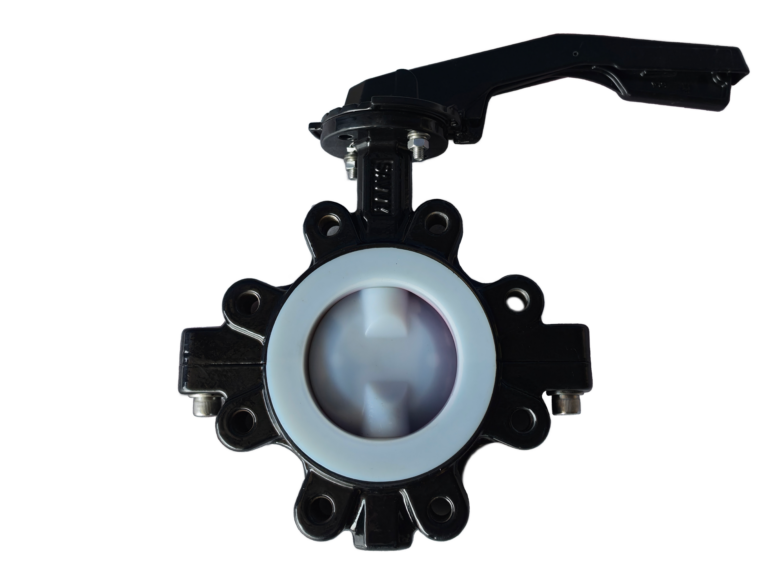 PFA lined butterfly valve 4