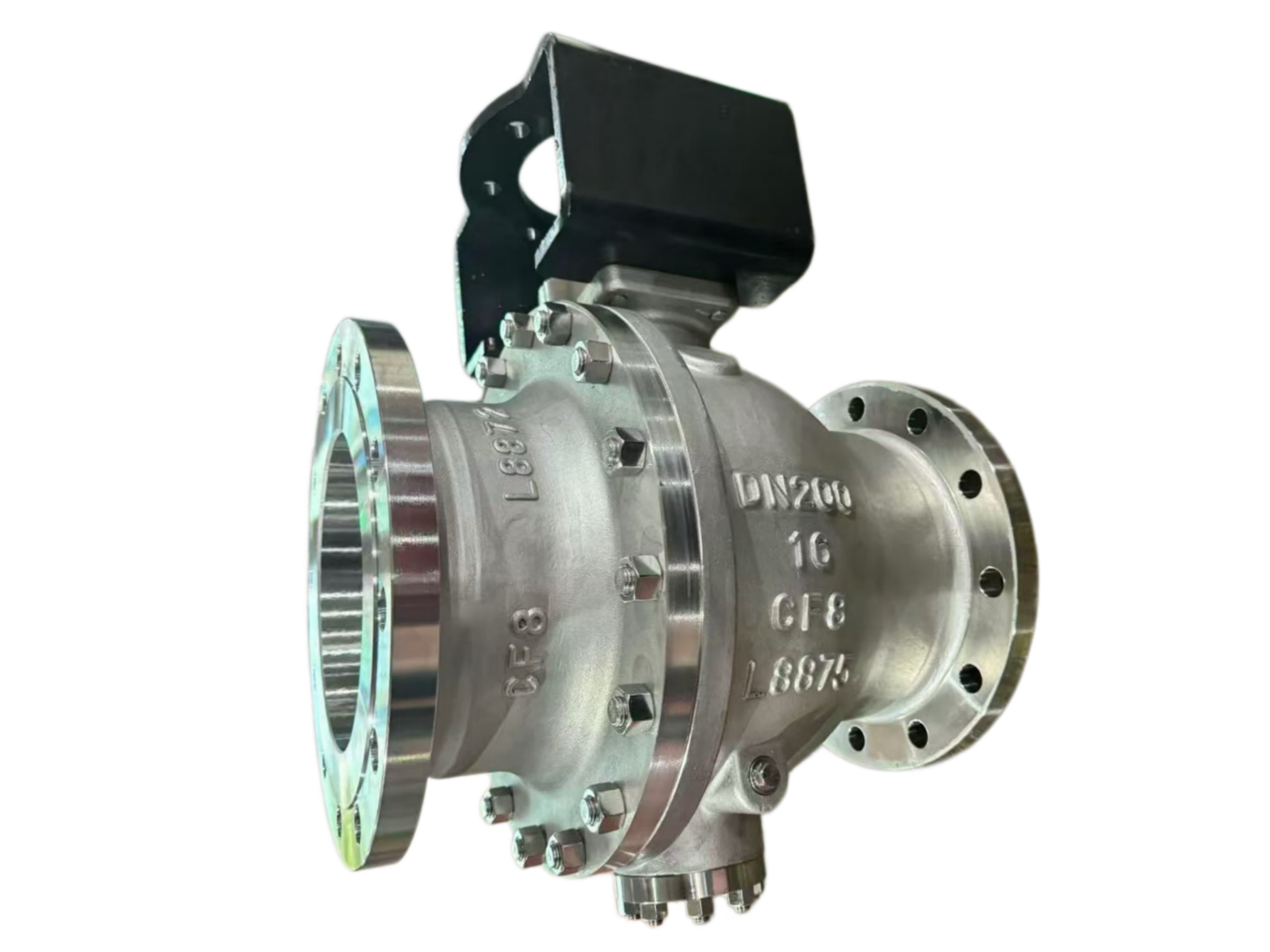 V-Port Control Ball Valve Ready For Actuator
