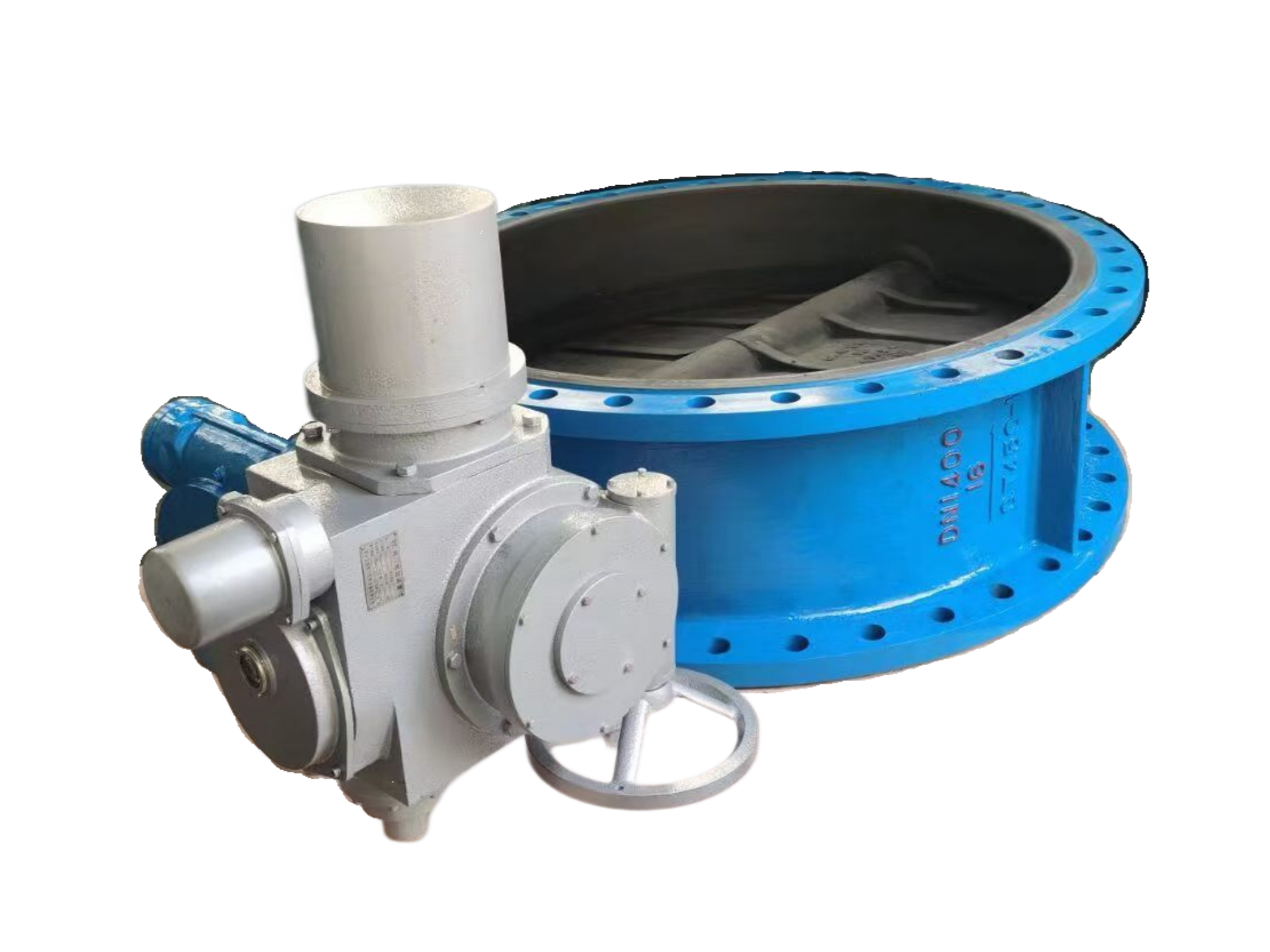 Fully EPDM Internal Lined Butterfly Valve Double Flanged - Image 4