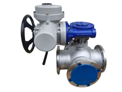 4-Way Ball Valve Motorized