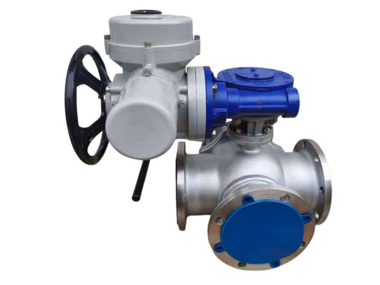4 way ball valves motorized