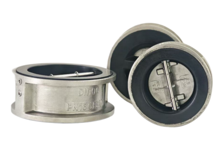 full rubber lined dual plate chedck valve