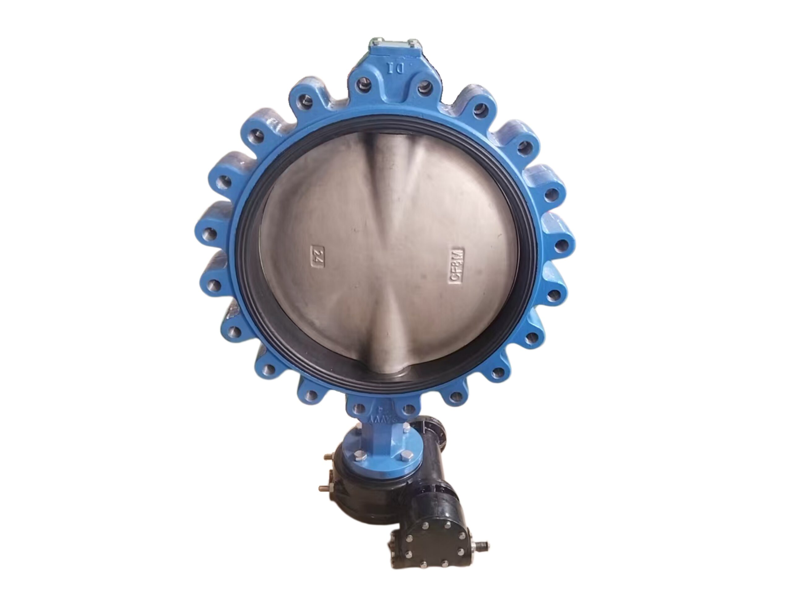 Rubber Bonded Concentric Butterfly Valve – DN600 PN16 Lugged - Image 2