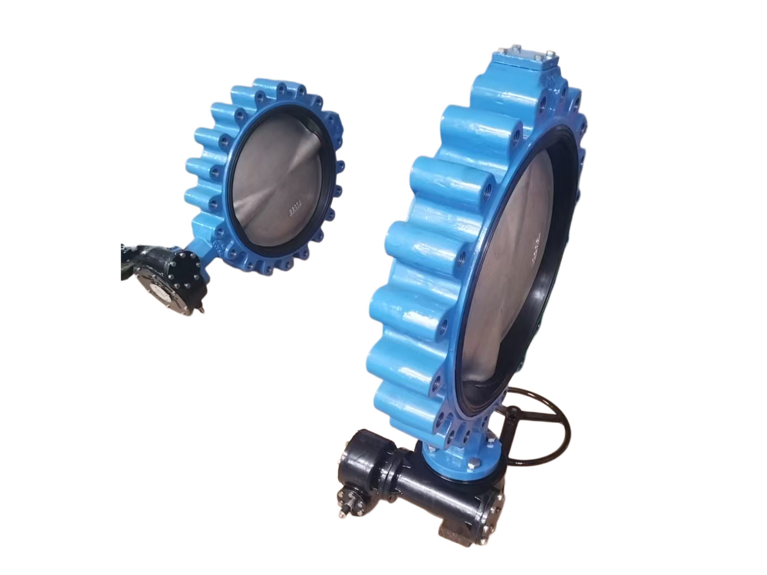 Rubber Bonded Concentric Butterfly Valve – DN600 PN16 Lugged - Image 3
