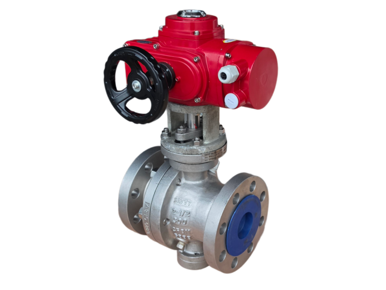 Electric Actuated Trunnion Mounted Ball Valve3