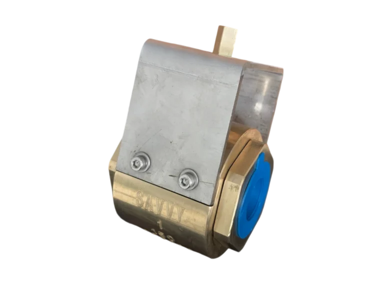 Forged Aluminum Bronze (C95800) Two-Piece Floating Ball Valve1