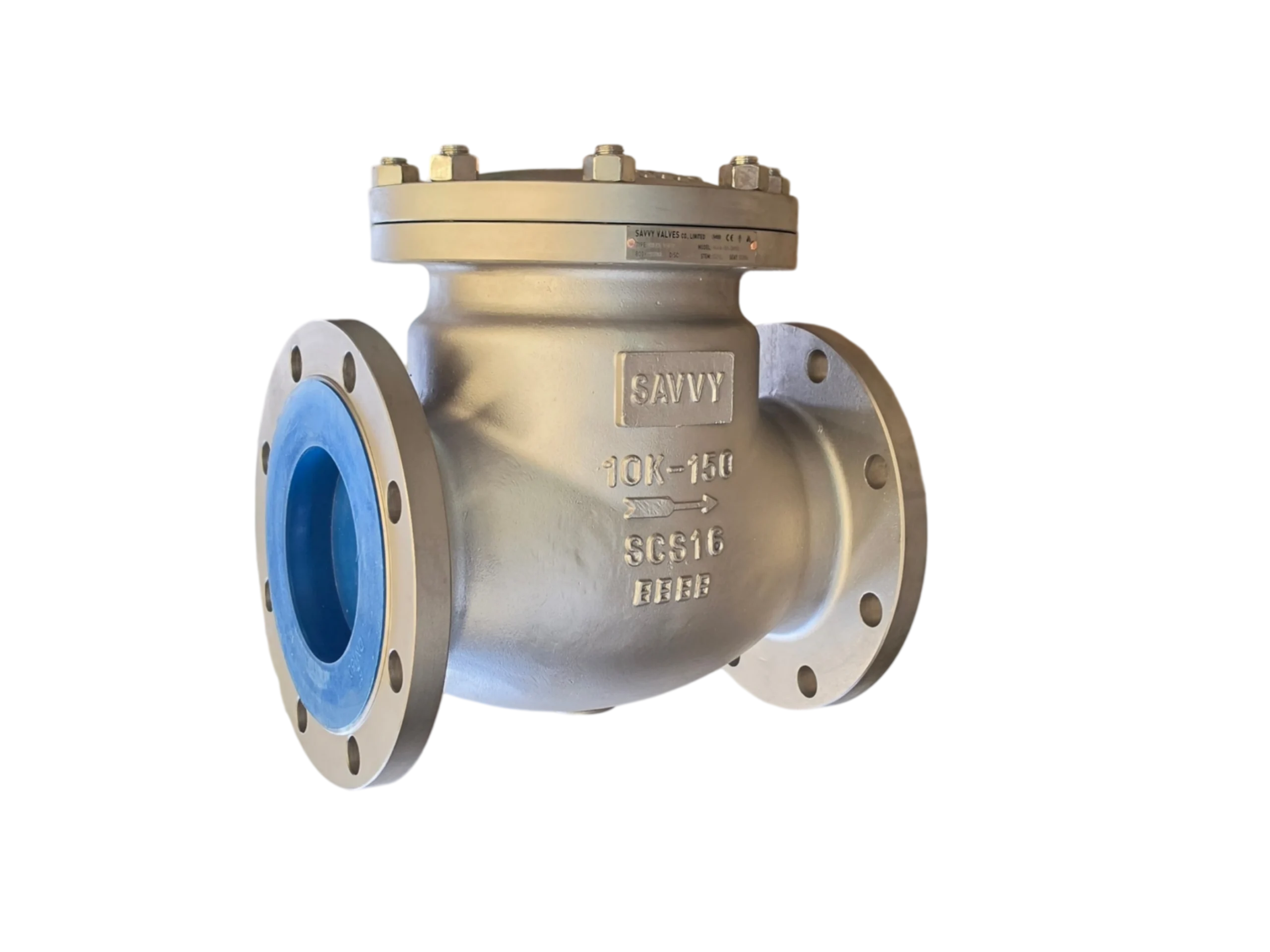 Stainless Steel Flanged Check Valve (JIS 10K / ANSI 150)