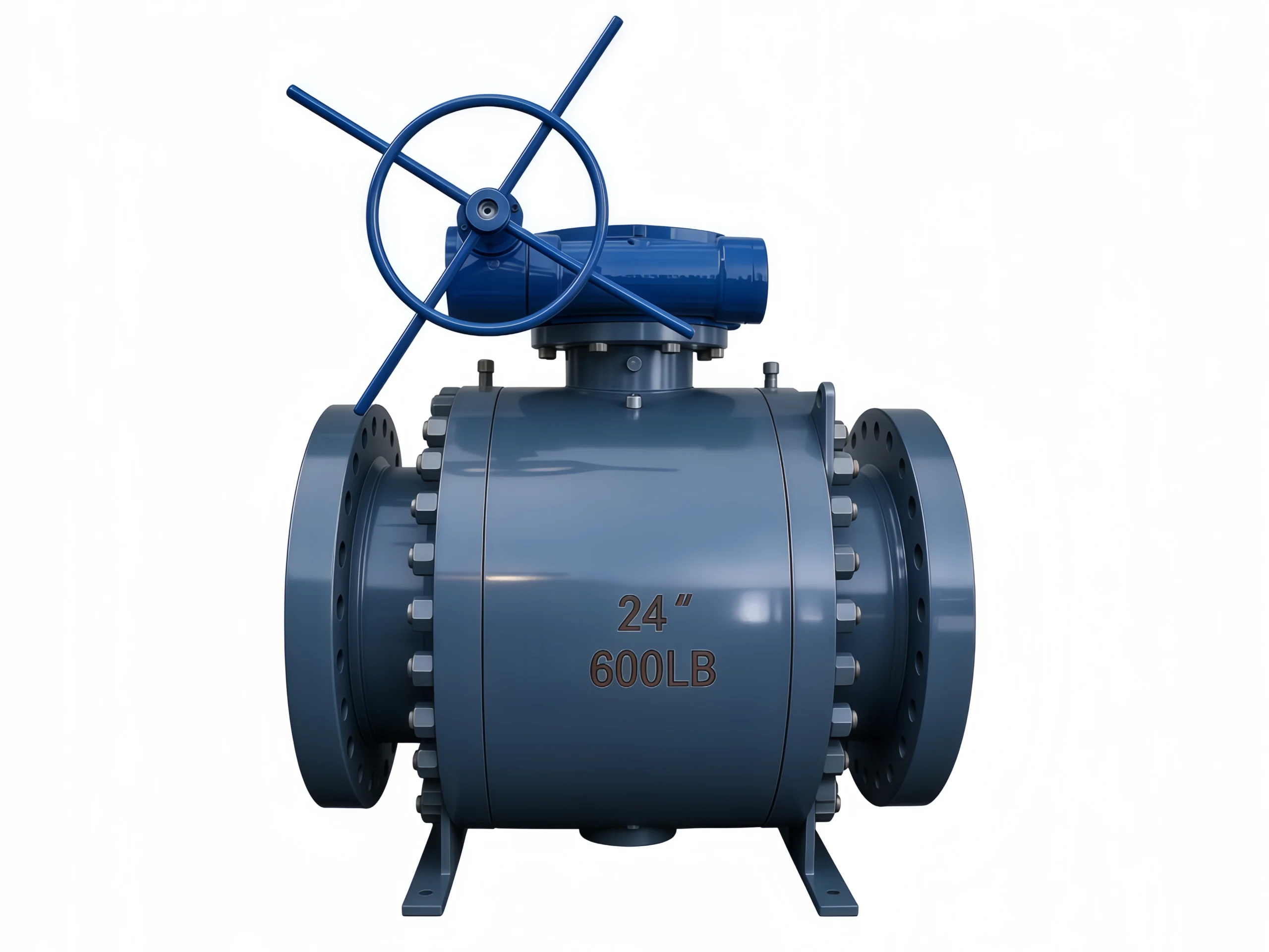 24 CL600 Trunnion Mounted Ball Valve — Forged Steel Body