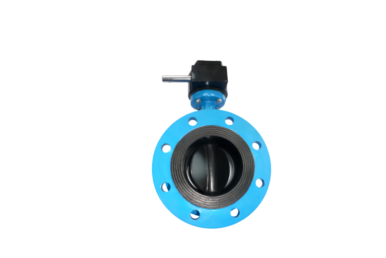 Fully Rubber-Lined Flanged Concentric Butterfly Valve