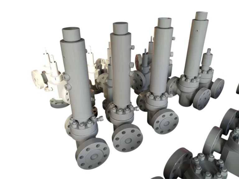 Single-Acting Spring Return Hydraulic Actuated Surface Safety Valve (SSV)